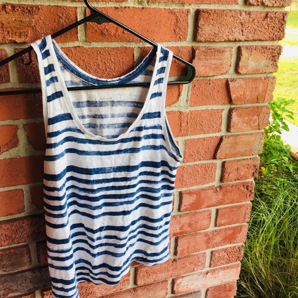 LOFT linen tank
